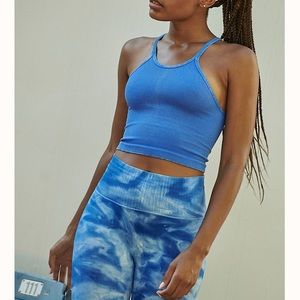 Free people Happiness Runs Long Crop XS/S